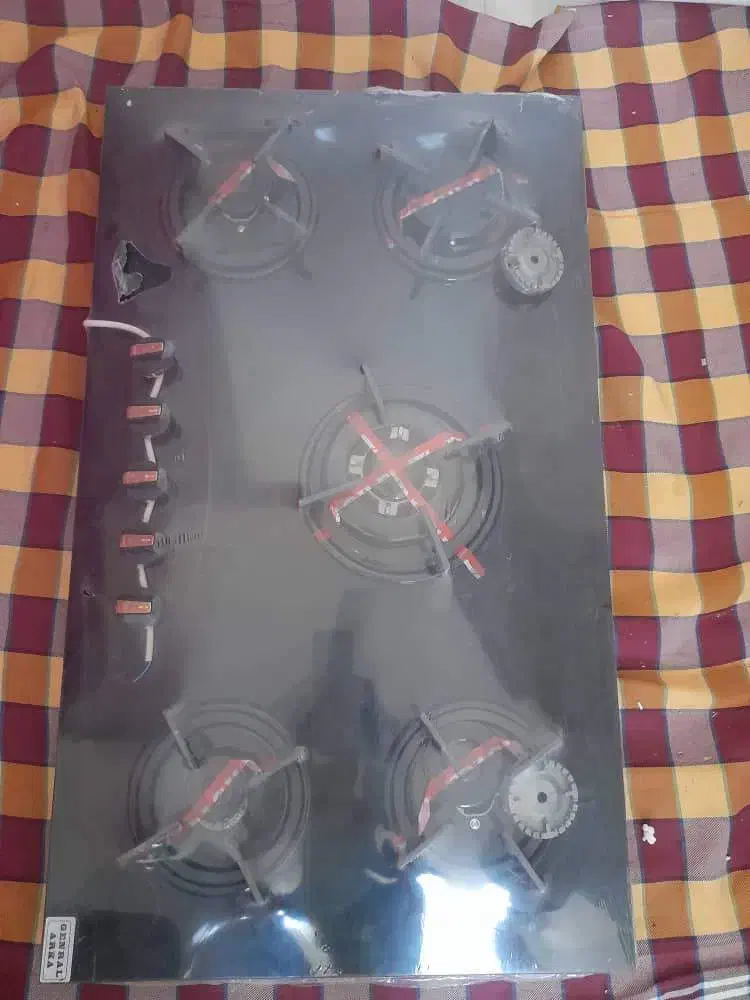 گاز صفحه ای پنج شعله مارک ژنرال|اجاق گاز و لوازم برقی پخت‌وپز|بوانات, |دیوار