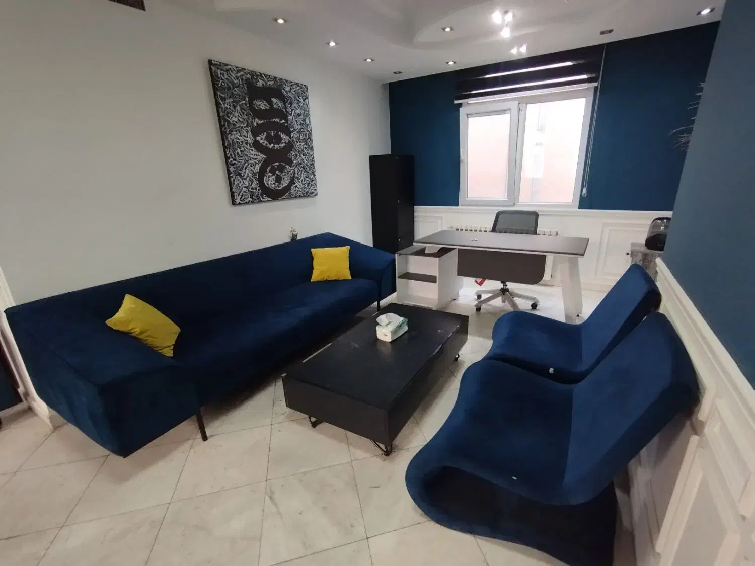 مبل اداری راحتی/برند هلگر/مدرن/در حد نو/لوکس|دفتر کار|تهران, نظامی گنجوی (توانیر)|دیوار