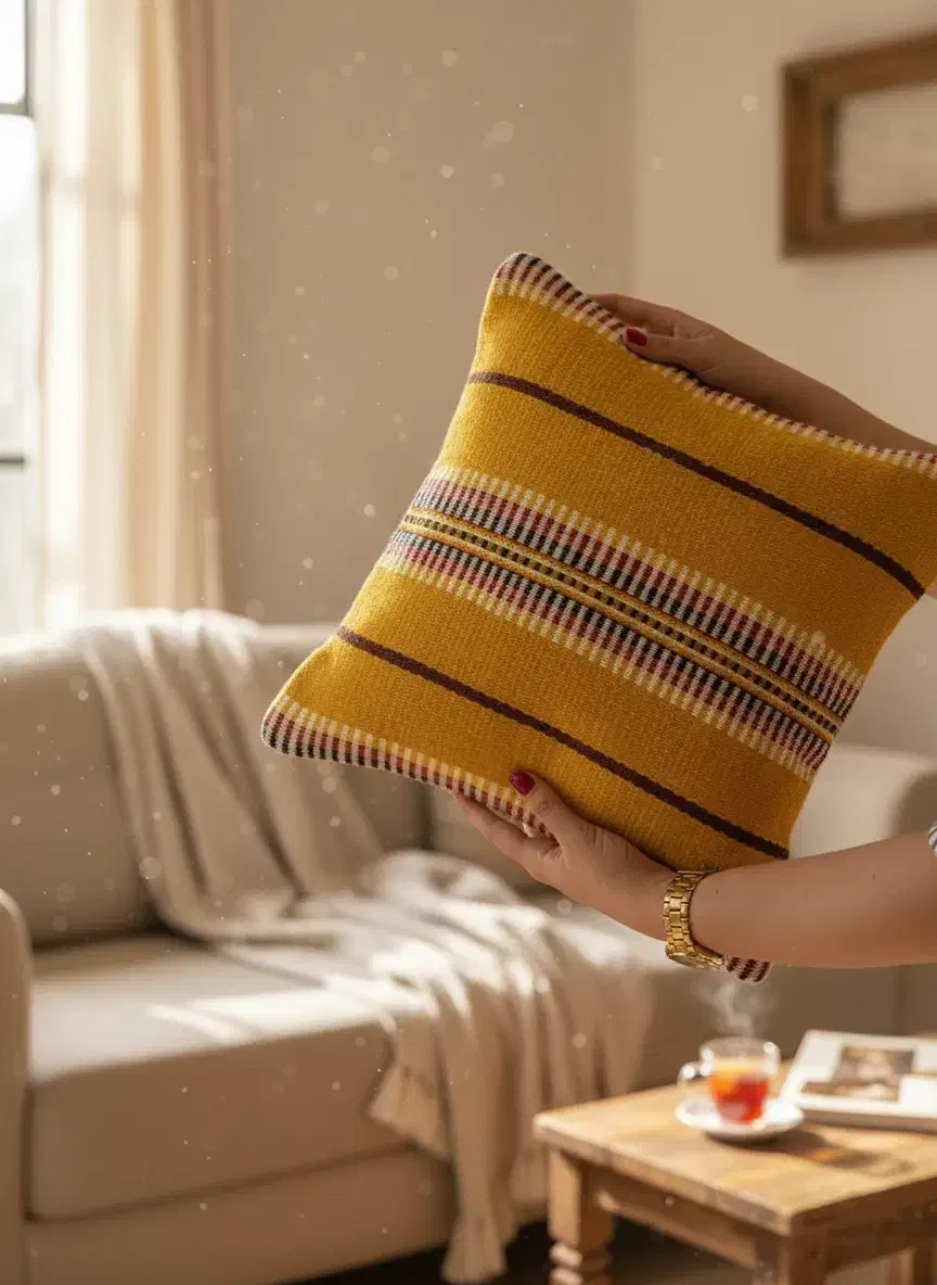 کوسن های دستبافت|گلیم، جاجیم، گبه|کرمانشاه, |دیوار