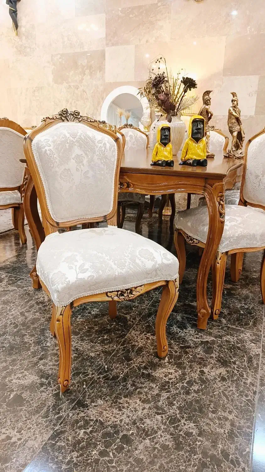 هفت سرویس ناهارخوری 8 نفره تمام چوب راش|میز و صندلی غذاخوری|تهران, تهرانپارس شرقی|دیوار