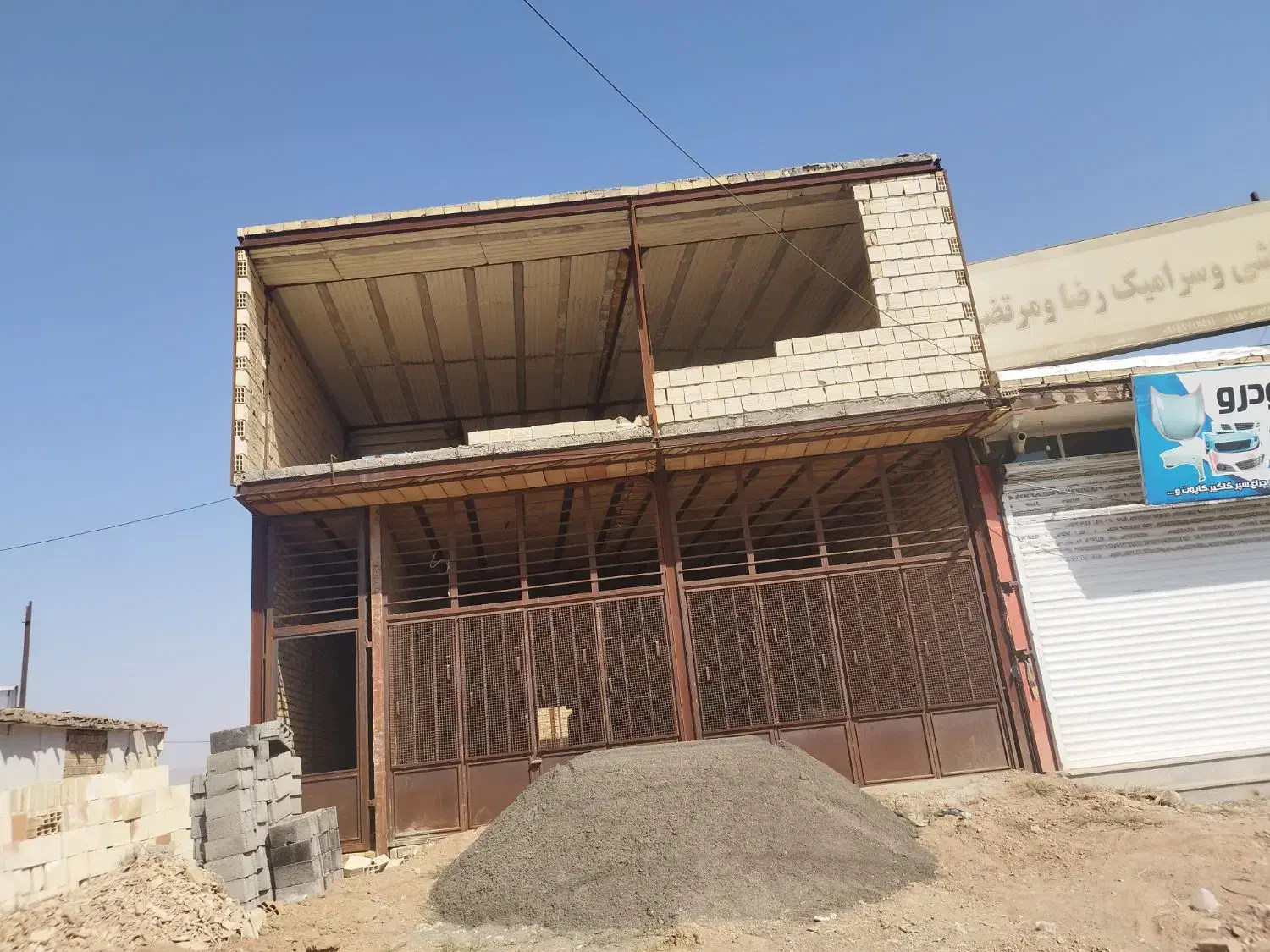 دوعدد مغازه تجاری در شهرک قائم روبروی مسجد|فروش مغازه و غرفه|جوین, |دیوار