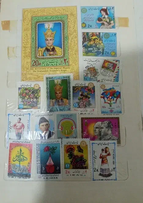 تمبر قدیمی|کلکسیون سکه، تمبر، اسکناس|گرمدره, |دیوار