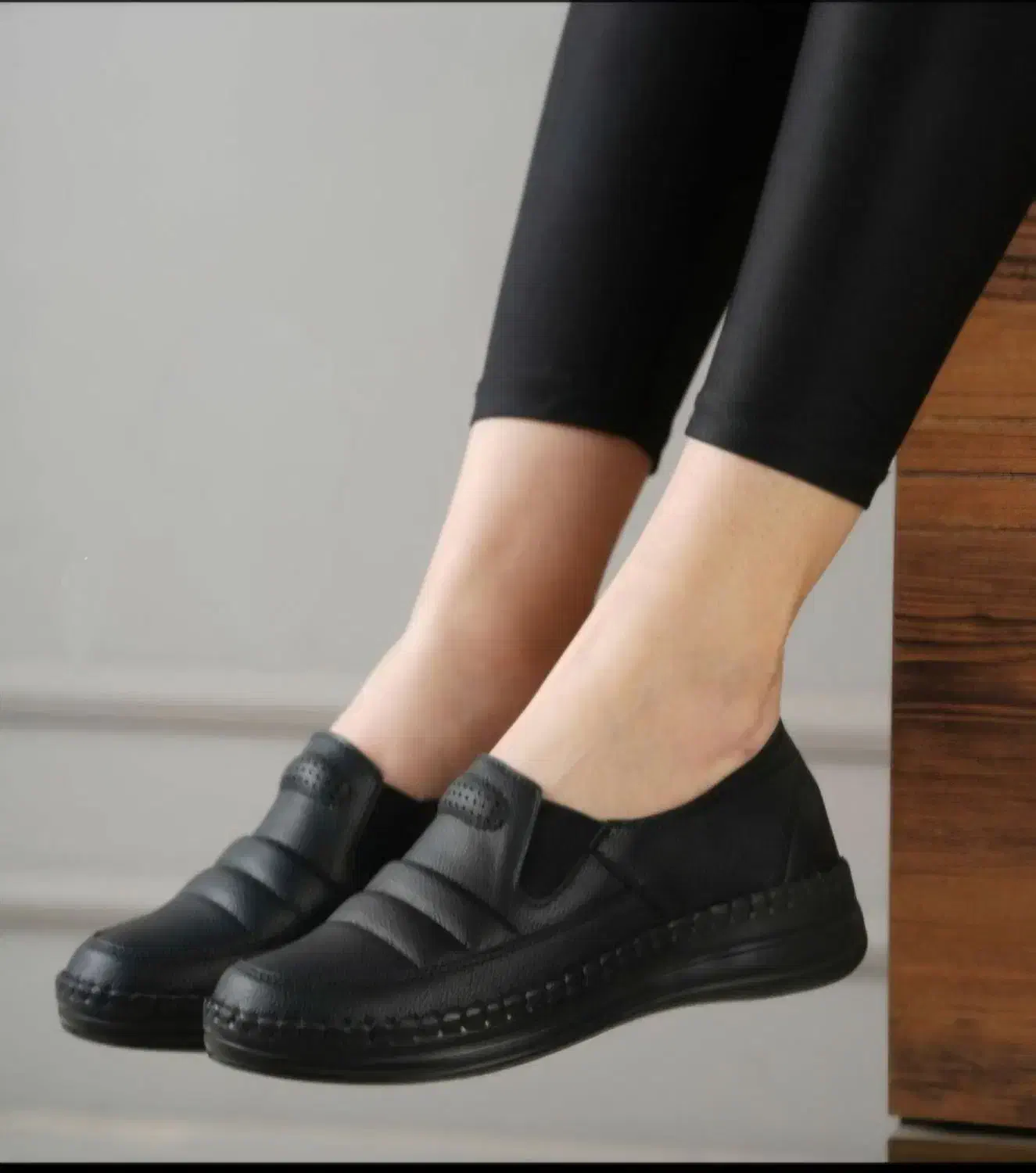 کفش طبی اداری و‌ رسمی زنانه با پد خارپاشنه دوردوزی|کفش و لباس بچه|قم, شهر قائم|دیوار