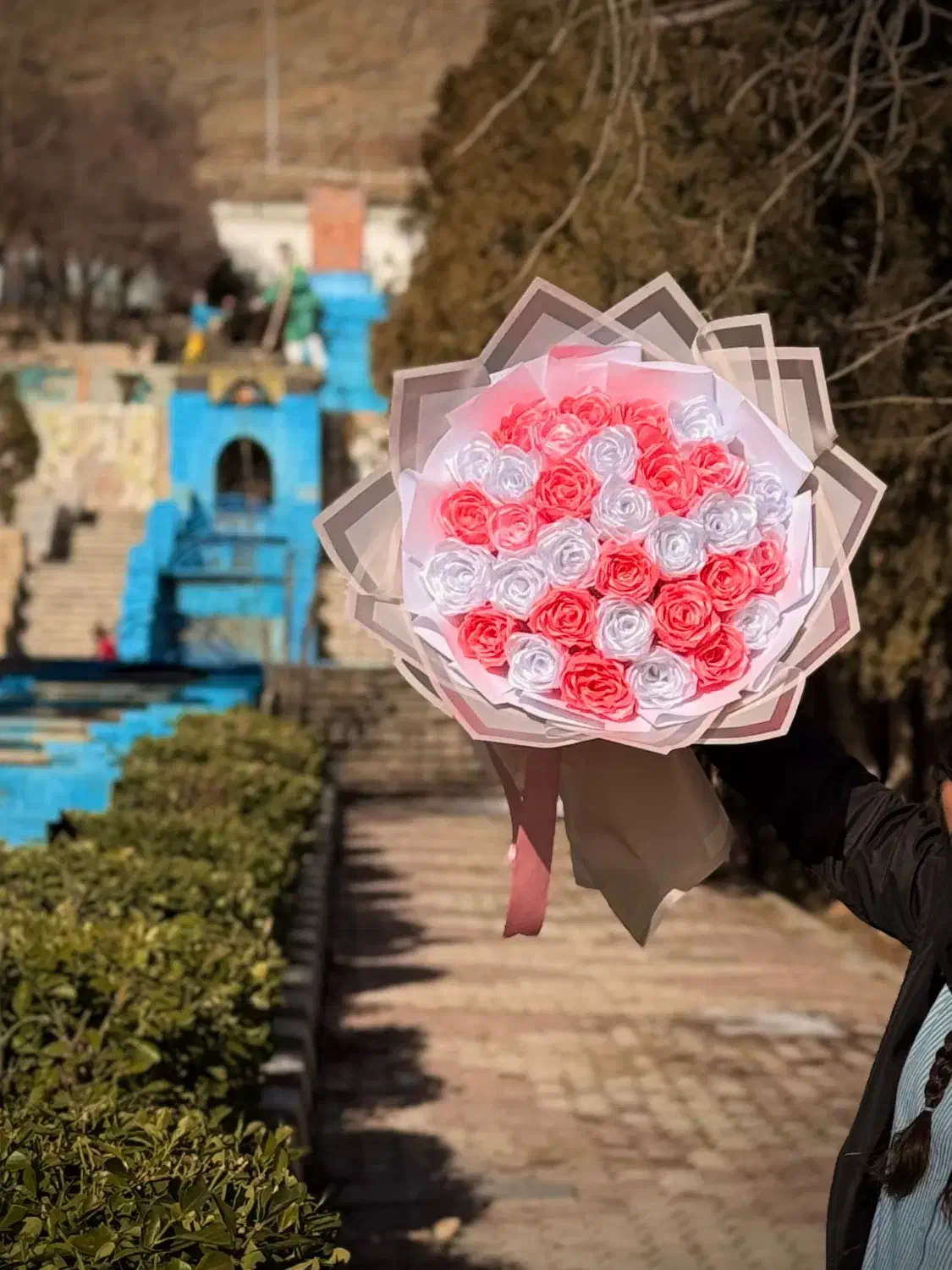 گل ربانی|گل مصنوعی|شهرکرد, |دیوار