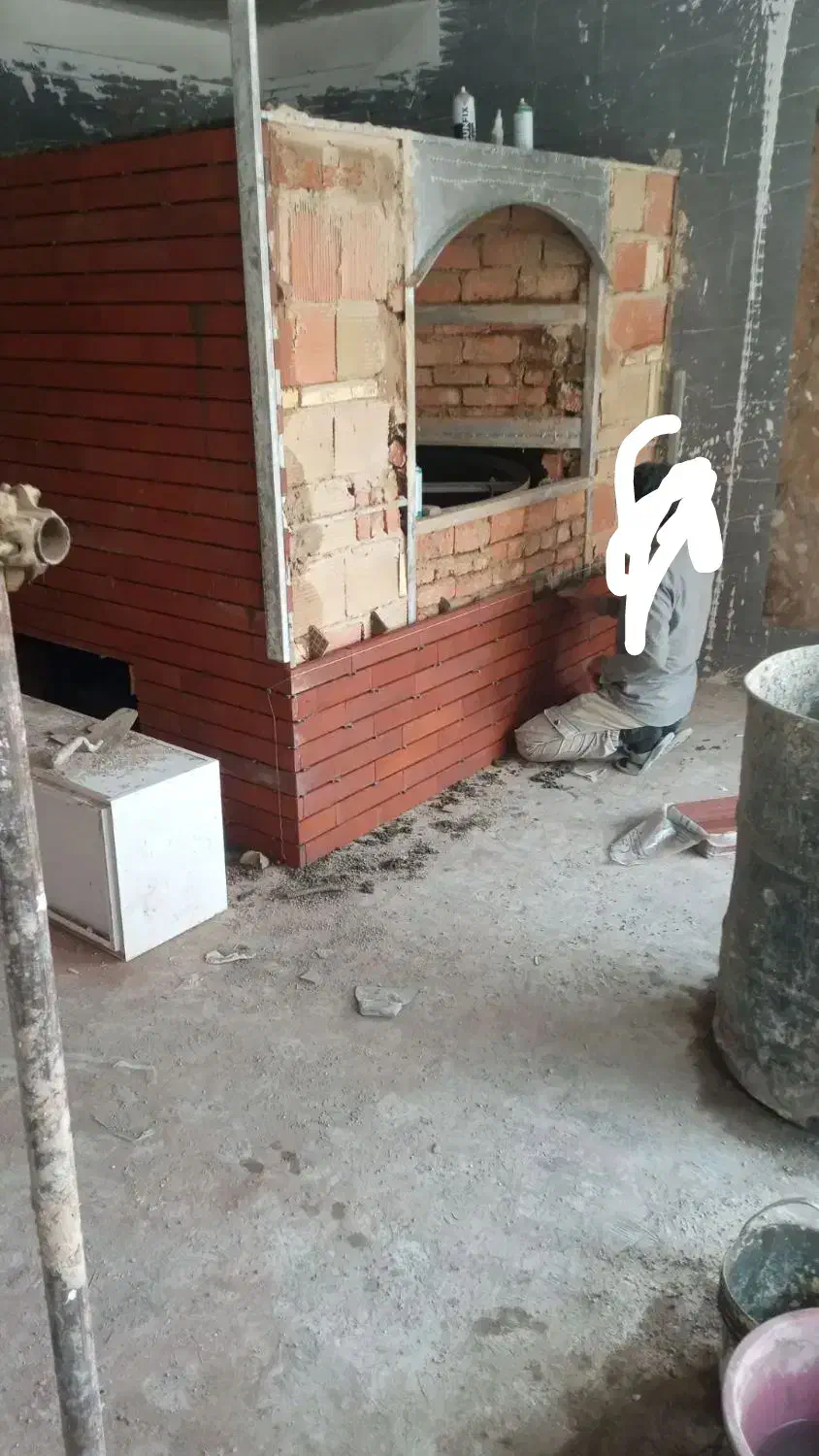 گچ کاری بنای تخریب کاشی کاری|خدمات پیشه و مهارت|تهران, جیحون|دیوار