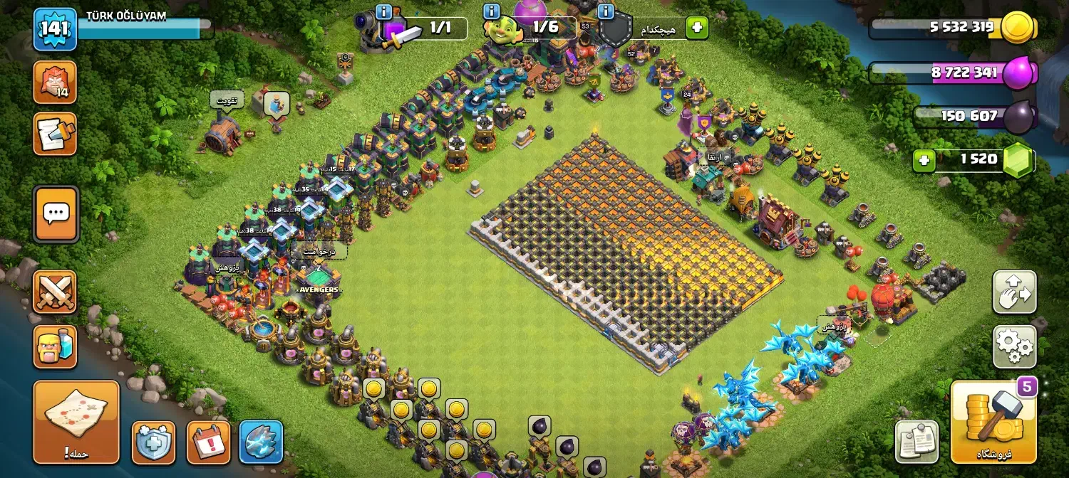 کلش بازی وسر گرمی|کنسول، بازی ویدئویی و آنلاین|نورآباد, |دیوار