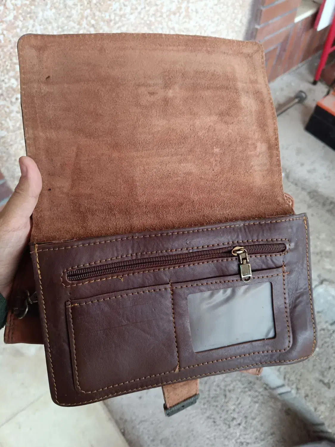 کیف دستی مردانه چرم|کیف، کفش، کمربند|رشت, پارک شهر|دیوار