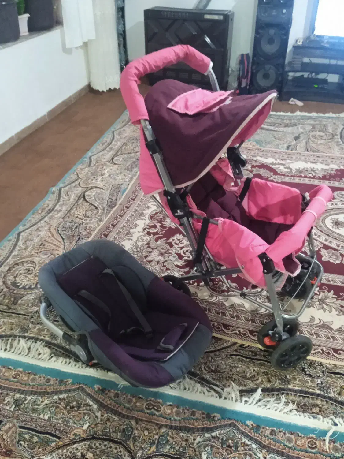 کالسکه کودک درحد نو نو|کالسکه و لوازم جانبی|هریس, |دیوار