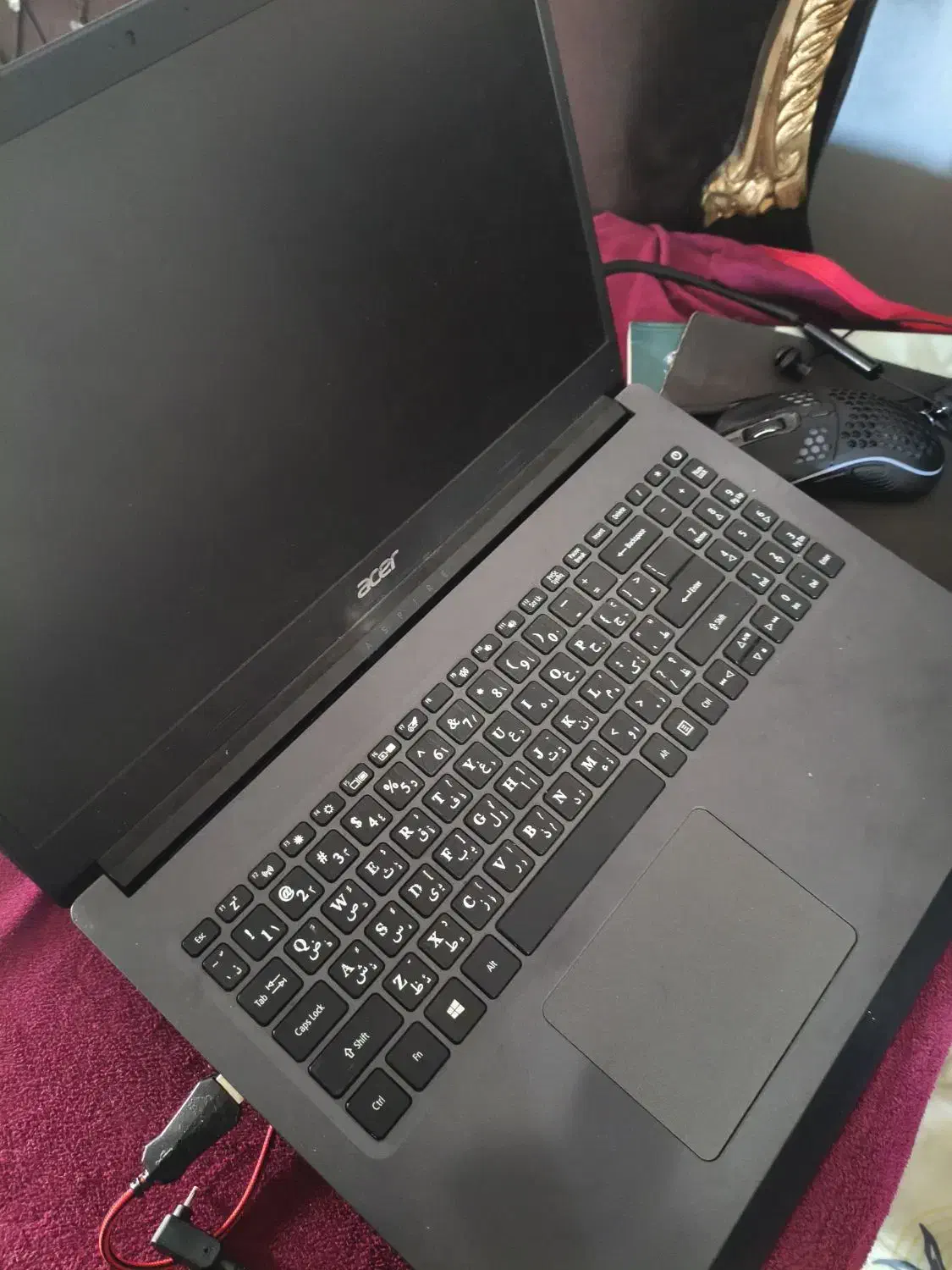 لپتاپ گرافیک دار فول اچ دی خانگی acer دارای جعبه|رایانه همراه|رشت, چله خانه|دیوار