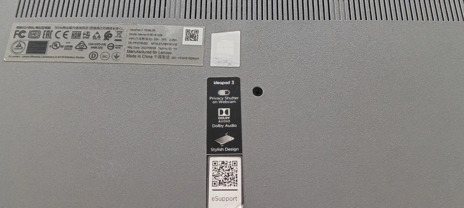 لپتاپ ideepad3 لنوو|رایانه همراه|چالوس, |دیوار