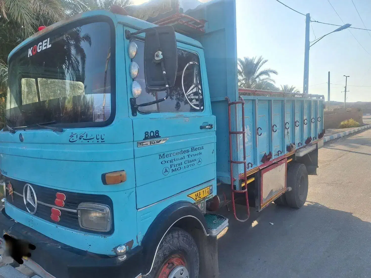 فروشی یک دستگاه بنزخاور ۸۰۸|خودرو سنگین|بم, |دیوار