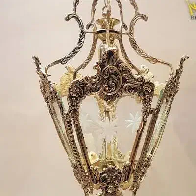 لوستر برنز|لوستر و چراغ آویز|همدان, |دیوار