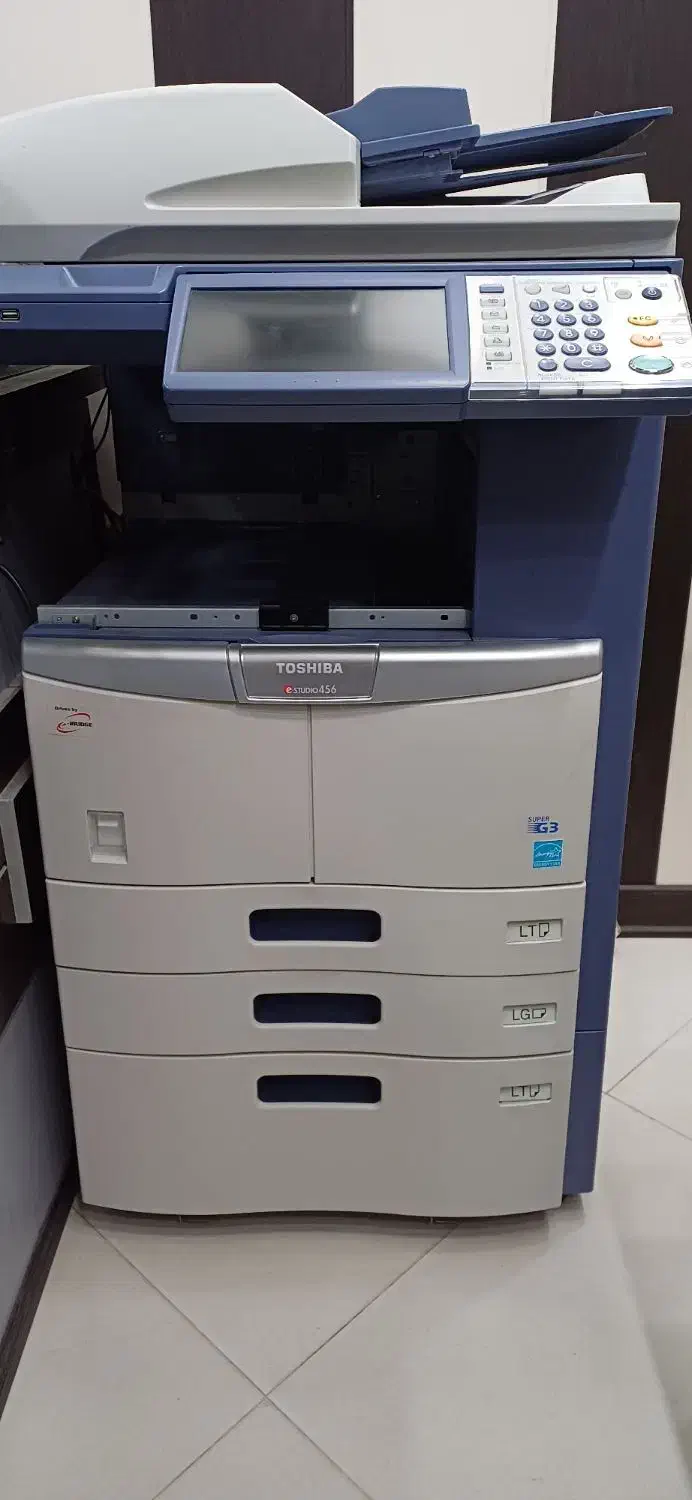کپی ۴۵۶ توشیبا|پرینتر، اسکنر، کپی، فکس|هشتگرد, شهرک ولیعصر (مصلی)|دیوار