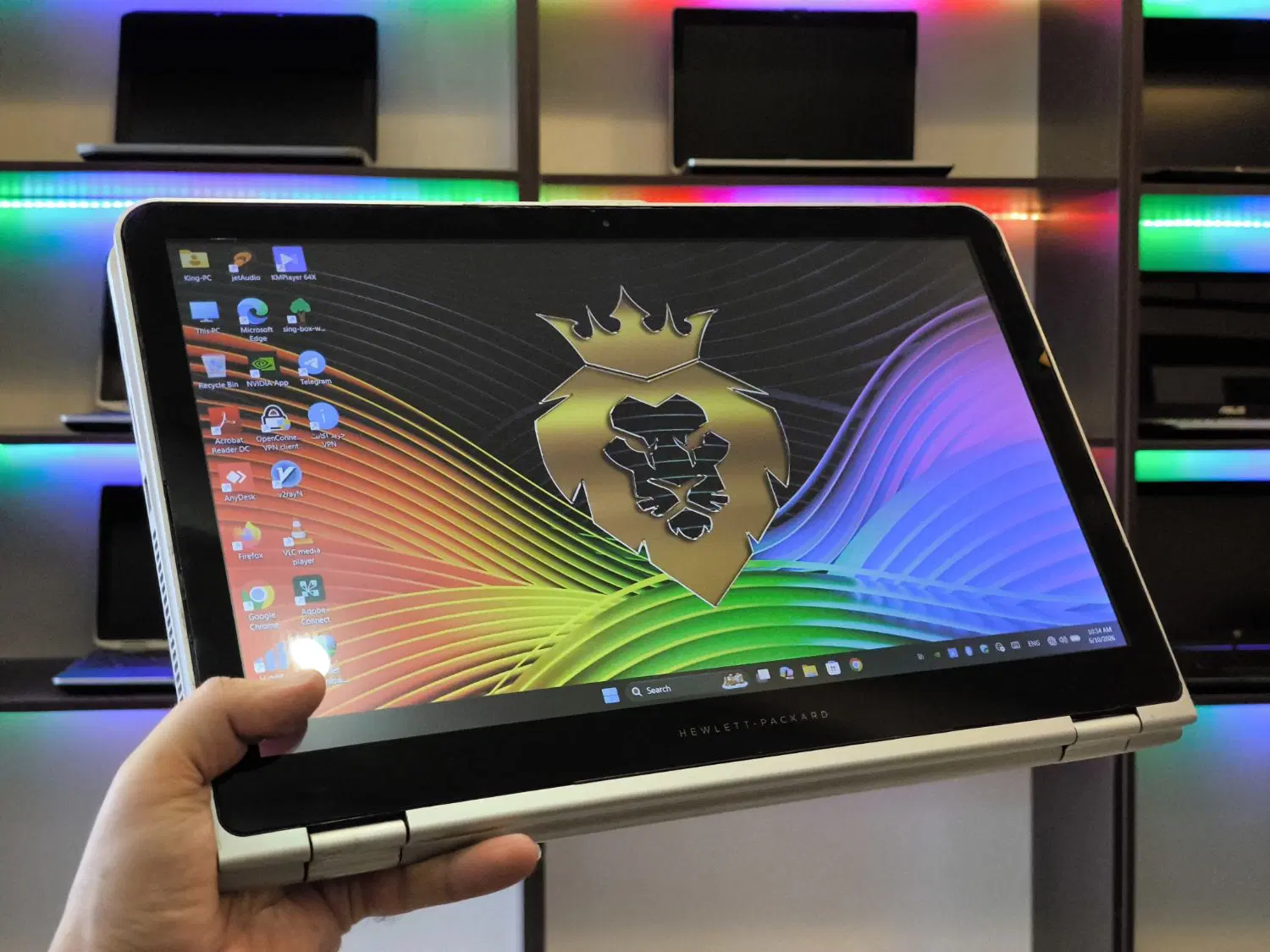 HP Envy x360 i7 گرافیک دار ۱۵.۶ اینچ تبلت شو لوکس|رایانه همراه|تهران, بلوار کشاورز|دیوار
