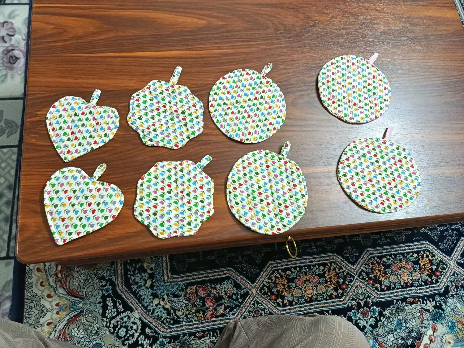 انواع سرویس آشپزخانه بصورت تک وعمده|سفره، حوله، دستمال آشپزخانه|الیگودرز, |دیوار