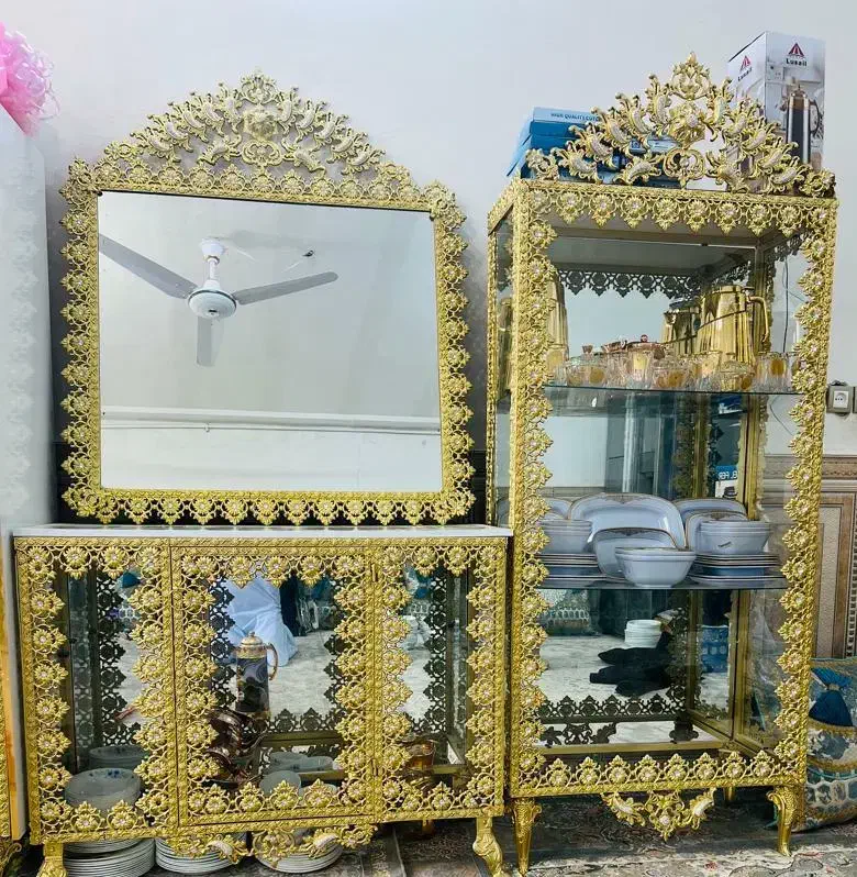 بوفه و آینه ومیز آرایش همه نو و بدون استفاده|بوفه، ویترین، کنسول|زاهدان, |دیوار