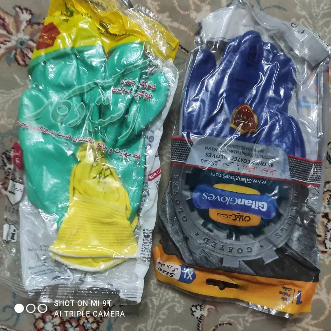 تعدادی دستکش چرمی و پلاستیکی|ابزارآلات|کرج, شهرک بنفشه|دیوار