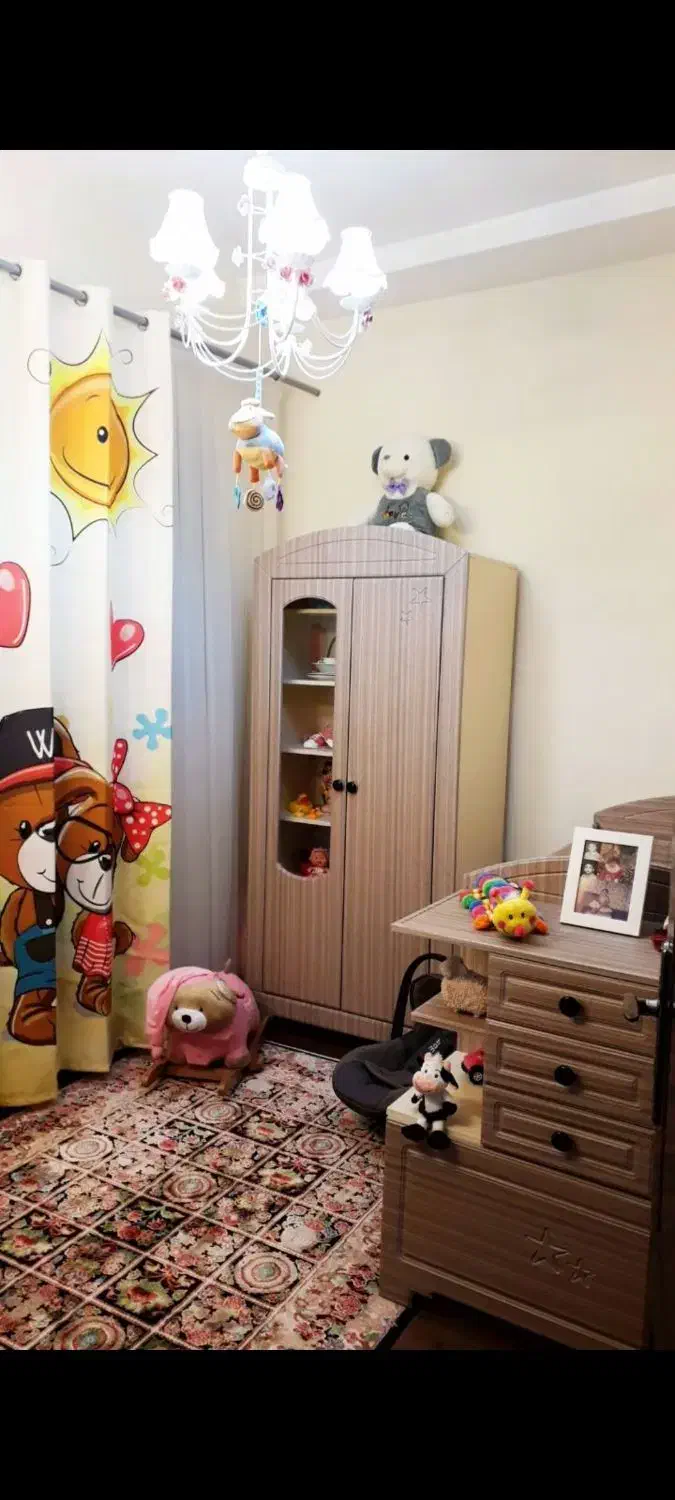 تخت وکمد کودک|تخت و سرویس خواب|فیروزکوه, |دیوار