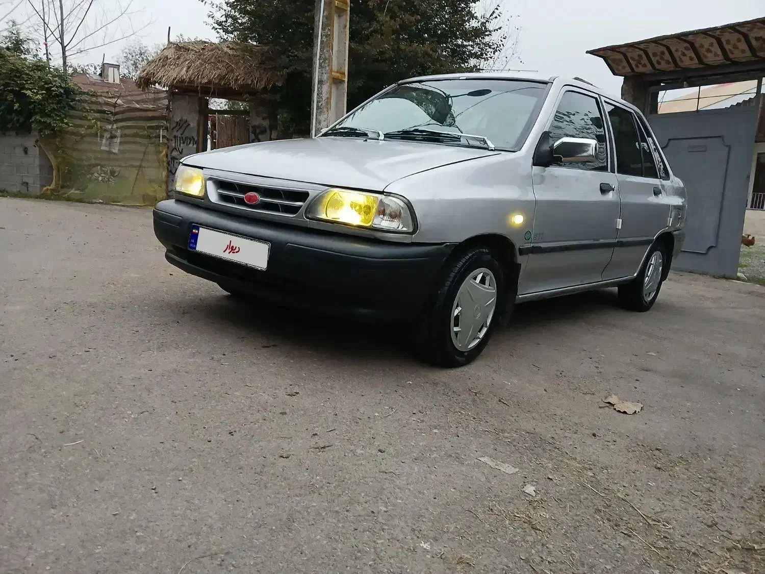 پرایدمدل88دوگانه سوزشرکتی|خودرو سواری و وانت|رشت, استقامت ۲|دیوار