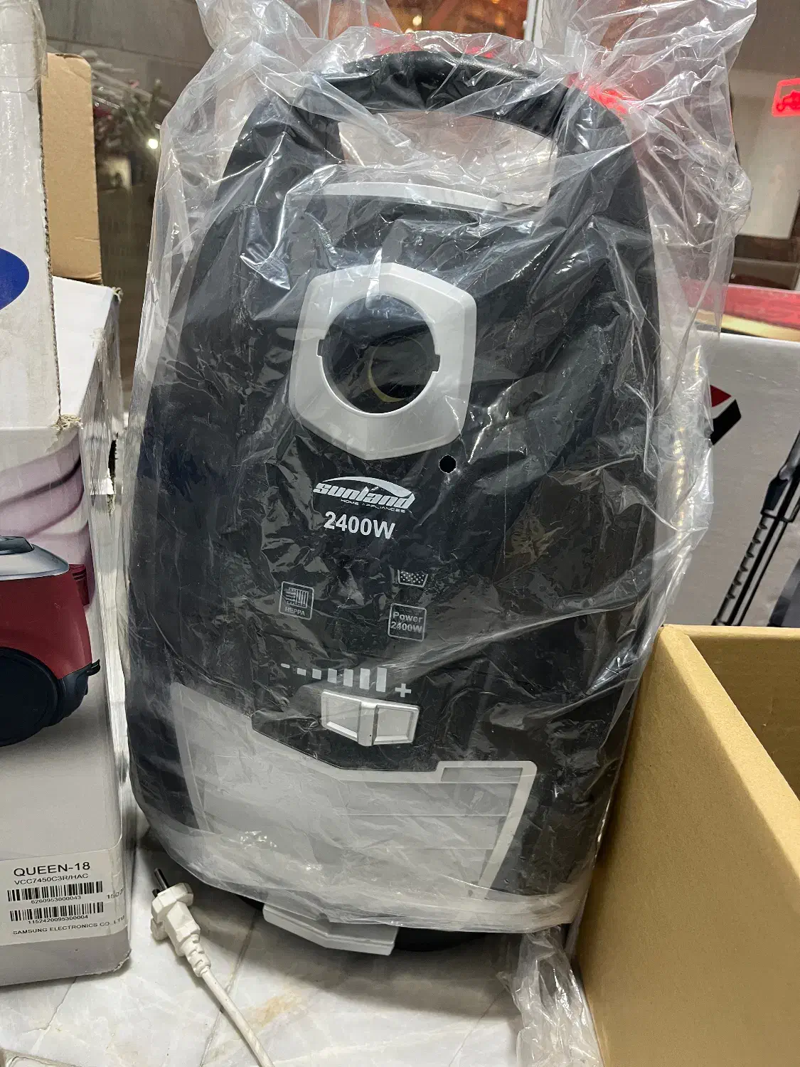 جاروبرقی سانلند|جاروبرقی، جارو شارژی، بخارشو|میانه, |دیوار