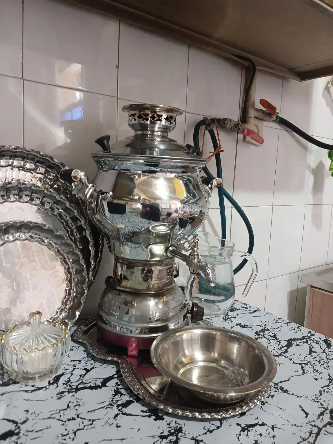 سماور گازی|سماور، چای‌ساز، قهوه‌ساز|نجف‌آباد, امیرآباد|دیوار