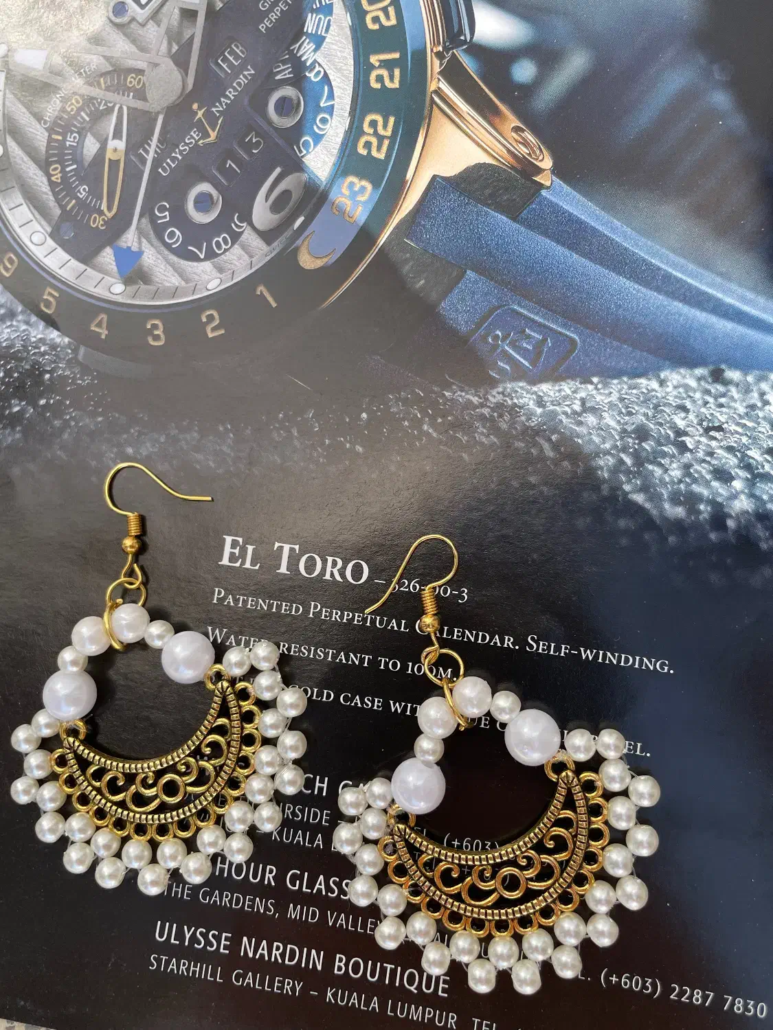 گوشواره مرواریدی|بدلیجات|همدان, |دیوار