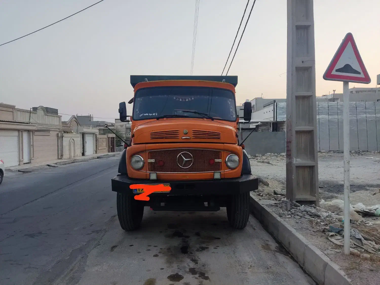 فروش بنز کمپرسی مدل 91|خودرو سنگین|شیراز, تندگویان|دیوار