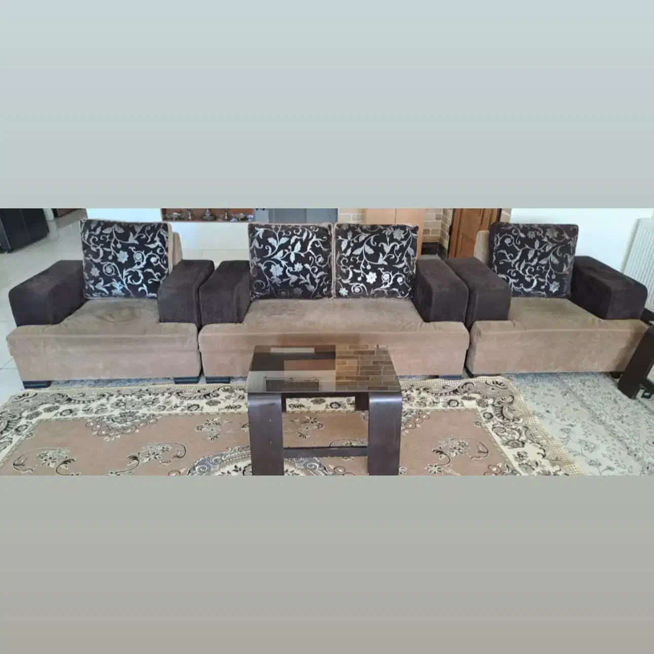 مبلمان ۷نفره راحتی و شیک|مبلمان خانگی و میز عسلی|اصفهان, دستگرده|دیوار