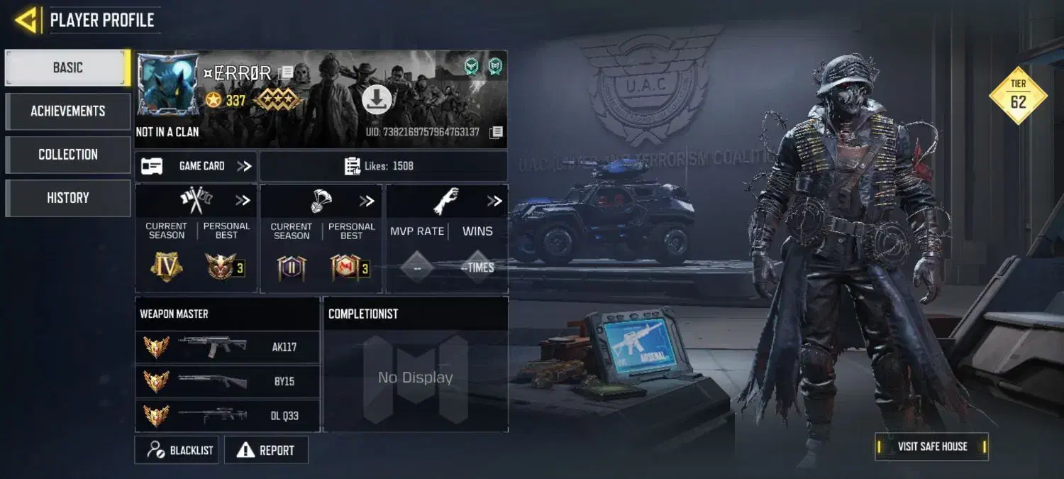 اکانت کالاف دیوتی موبایل|کنسول، بازی ویدئویی و آنلاین|تهران, میرداماد|دیوار