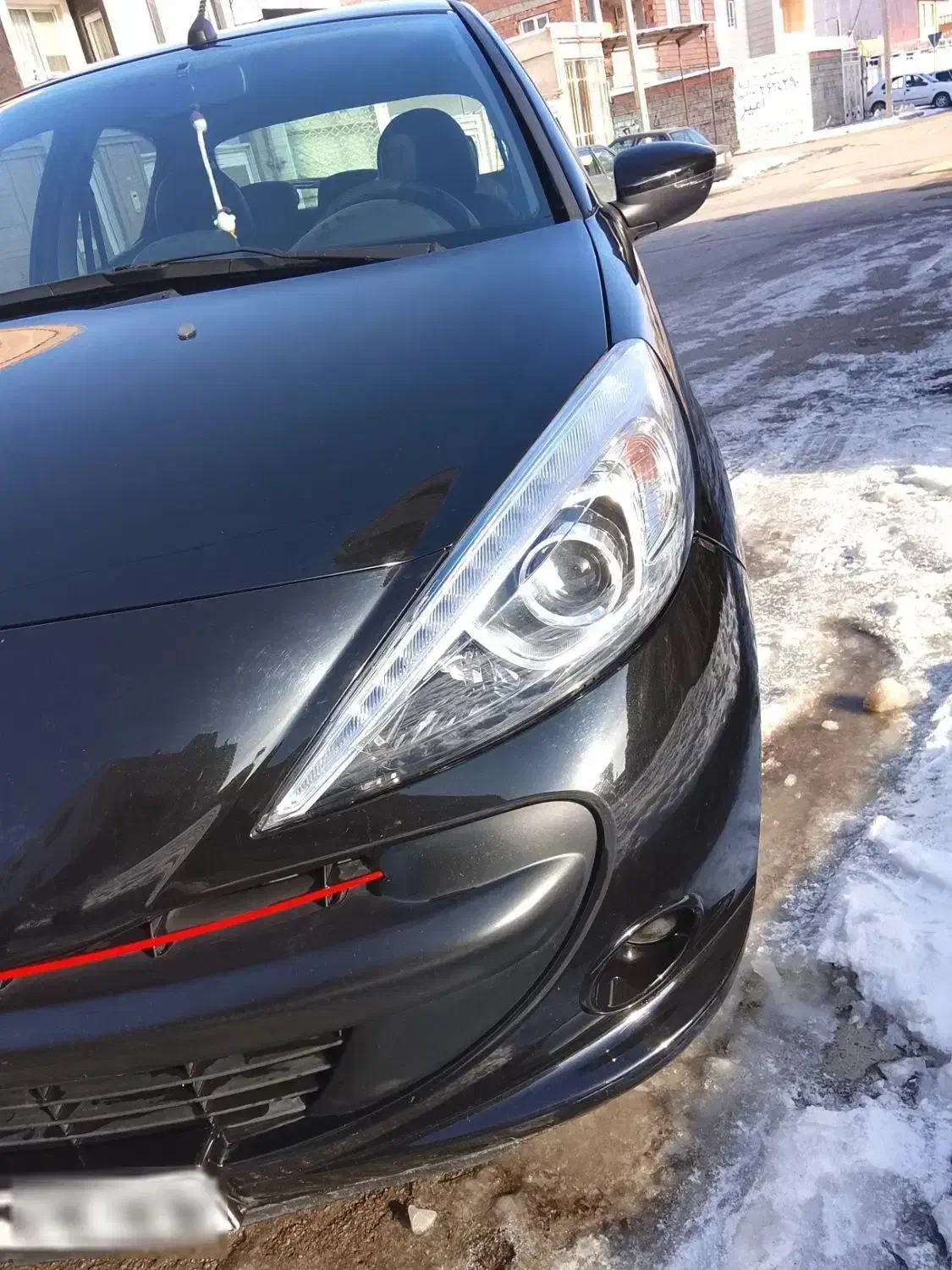 207مشکی.بهترین رنگ مشکی|خودرو سواری و وانت|شیروان (خراسان), |دیوار