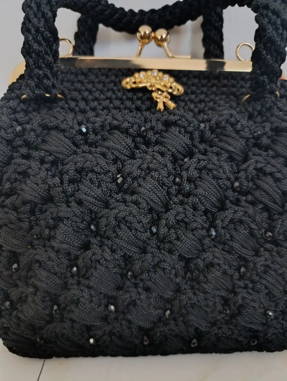 کیف مکرومه زیبا|کیف، کفش، کمربند|خرم‌آباد, |دیوار