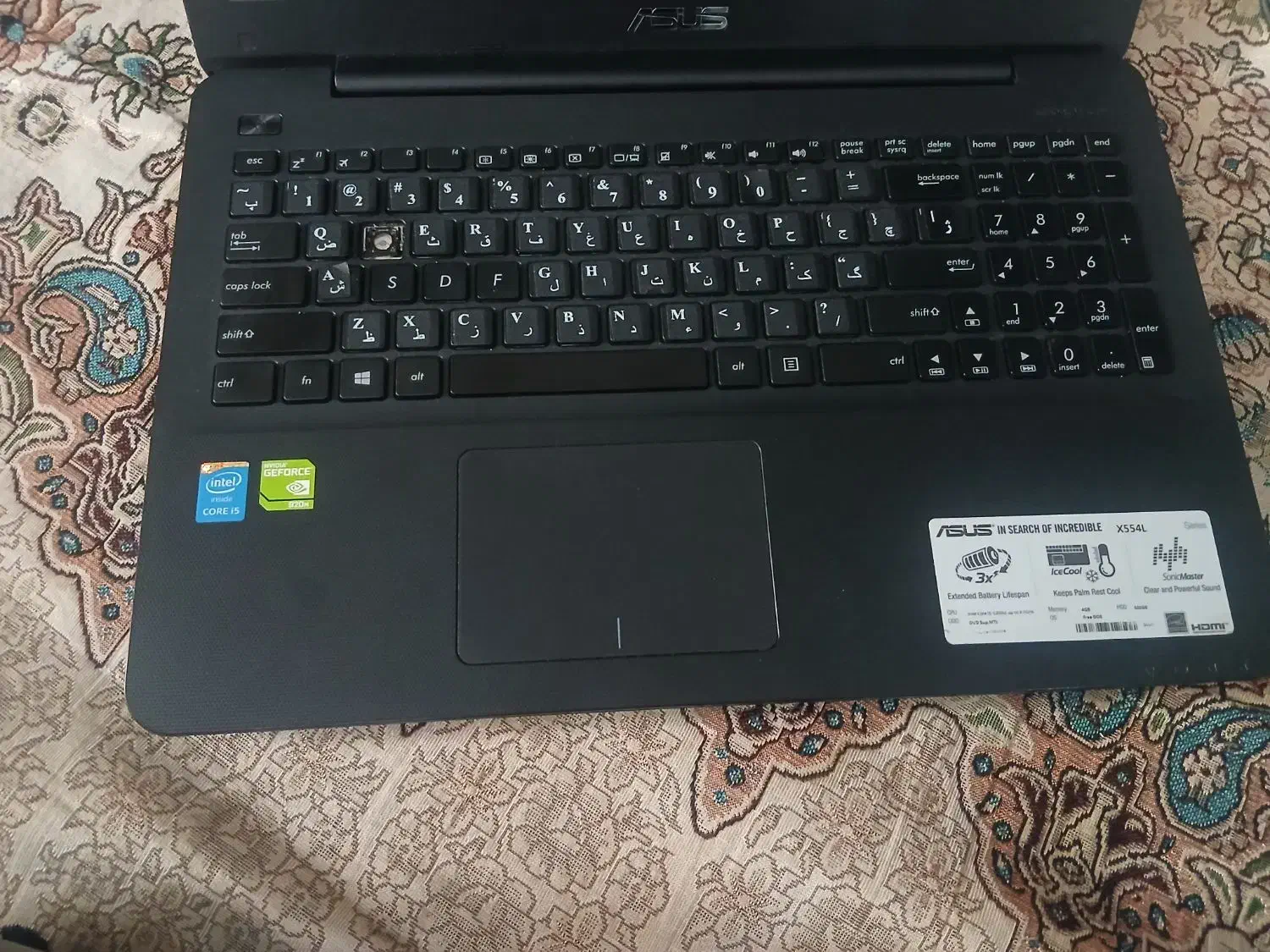 لپتاپ ایسوس|رایانه همراه|کرج, باغستان|دیوار