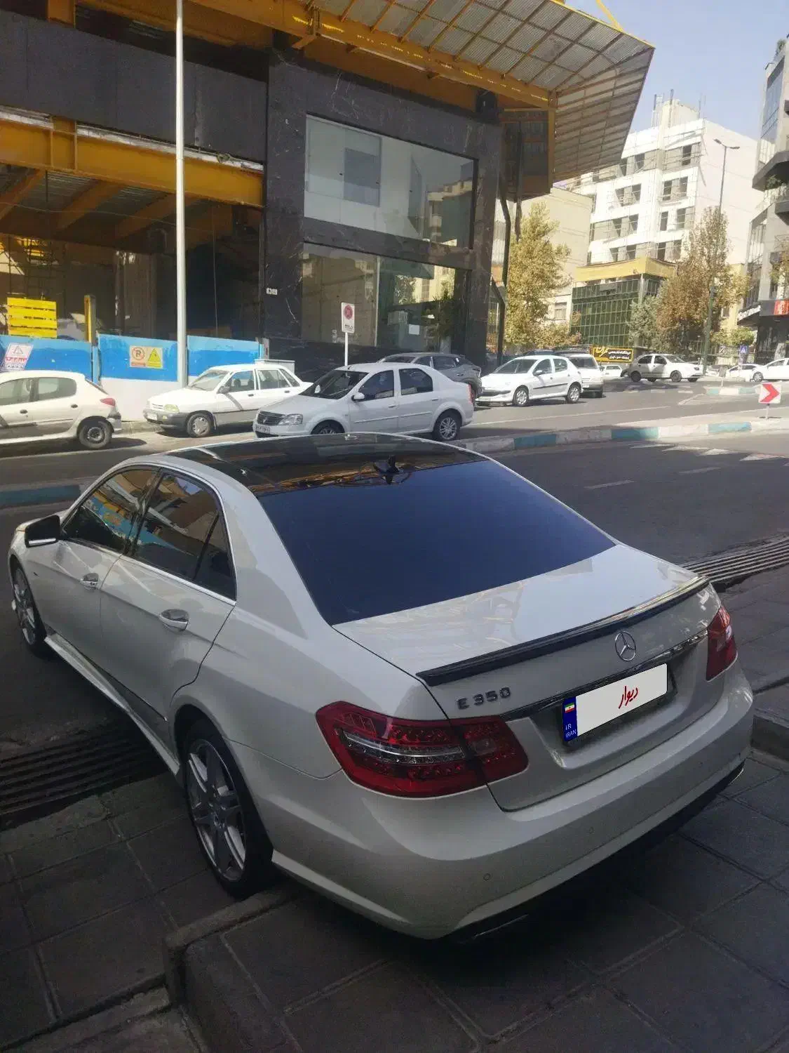 بنز e350 ۲۰۱۲ سفید بدون رنگ فول سند تک برگ|خودرو سواری و وانت|تهران, سعادت‌آباد|دیوار