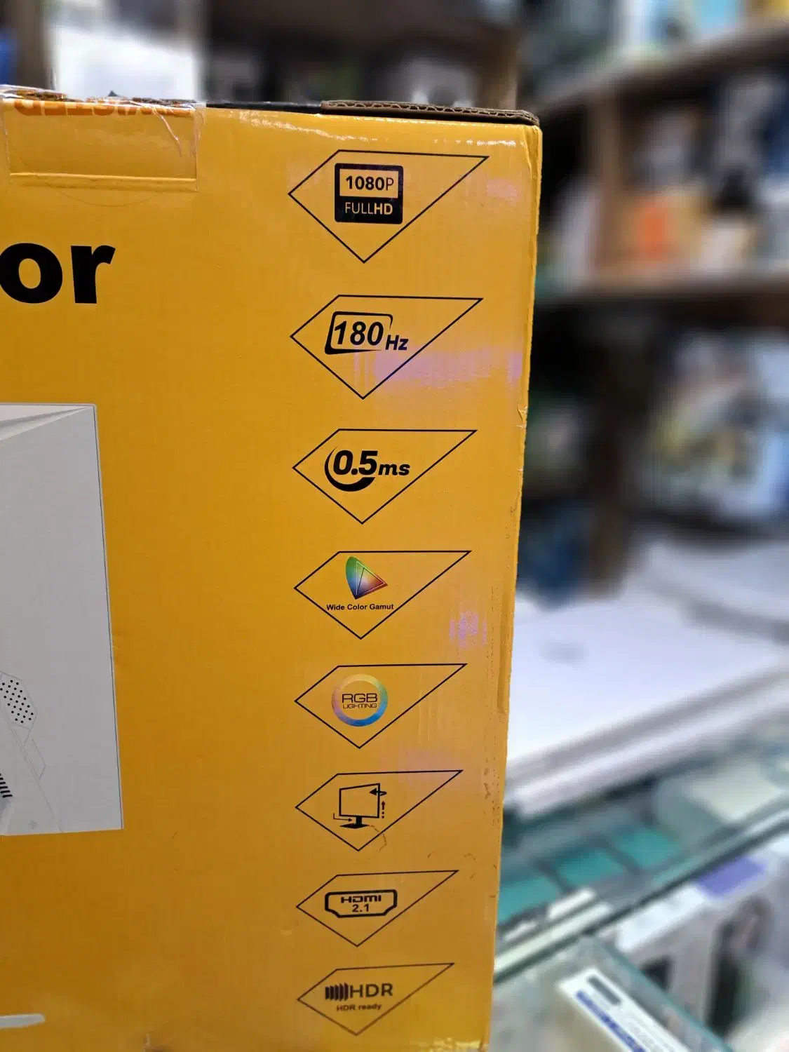 مانیتور گیمینگ سفیدبا نرخ 180HZآکبند (استوک برتر)|قطعات و لوازم جانبی رایانه|کرمانشاه, |دیوار