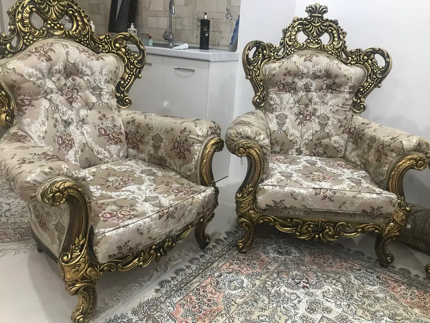 مبلمان استیل ۹ نفره|مبلمان خانگی و میز عسلی|گنبد کاووس, |دیوار