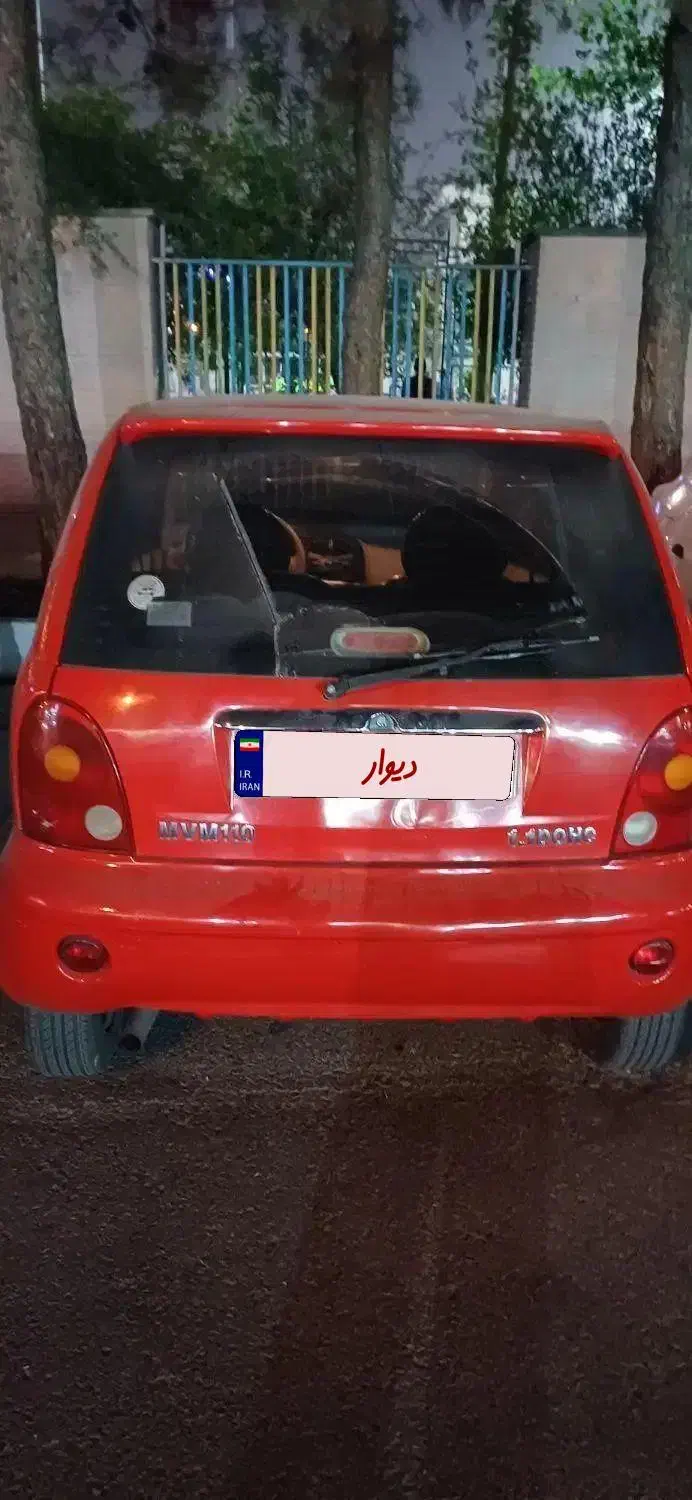ام‌وی‌ام 110 دنده‌ای ۴ سیلندر، مدل ۱۳۸۹|خودرو سواری و وانت|تهران, چیتگر شمالی|دیوار