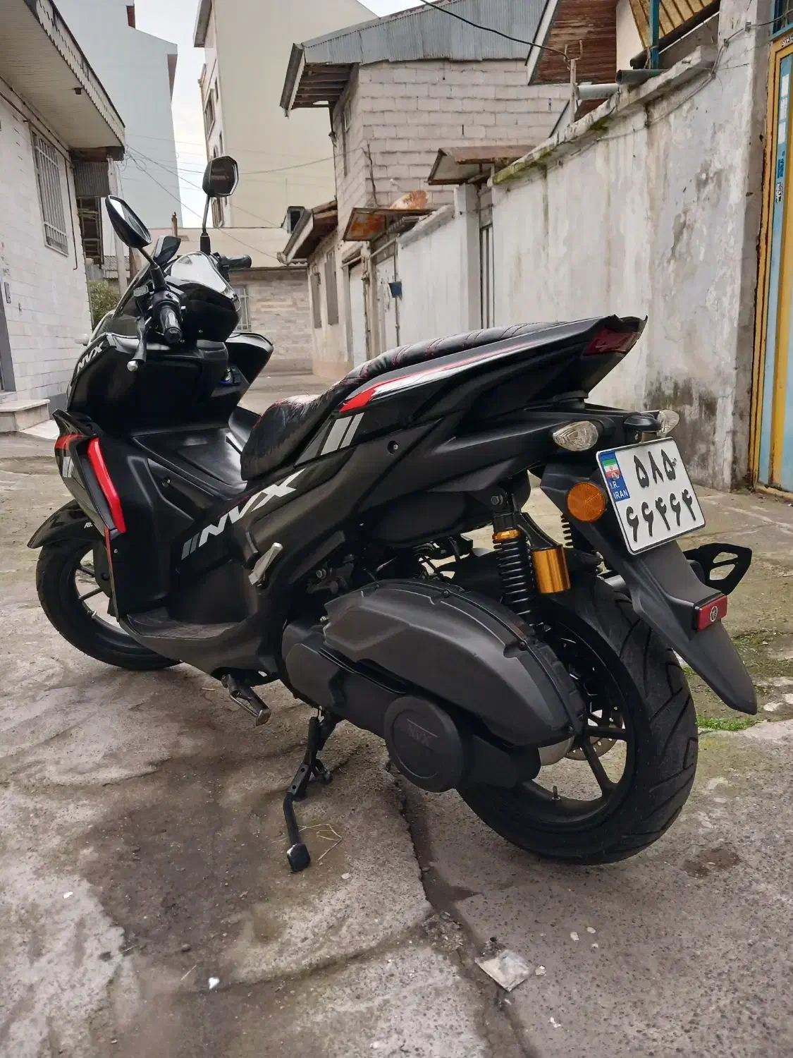 آیروکس ۱۵۵کبیر|موتورسیکلت|رشت, شالکو|دیوار