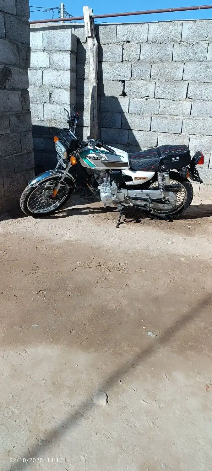 فروش موتورcc200احسان|موتورسیکلت|الیگودرز, |دیوار