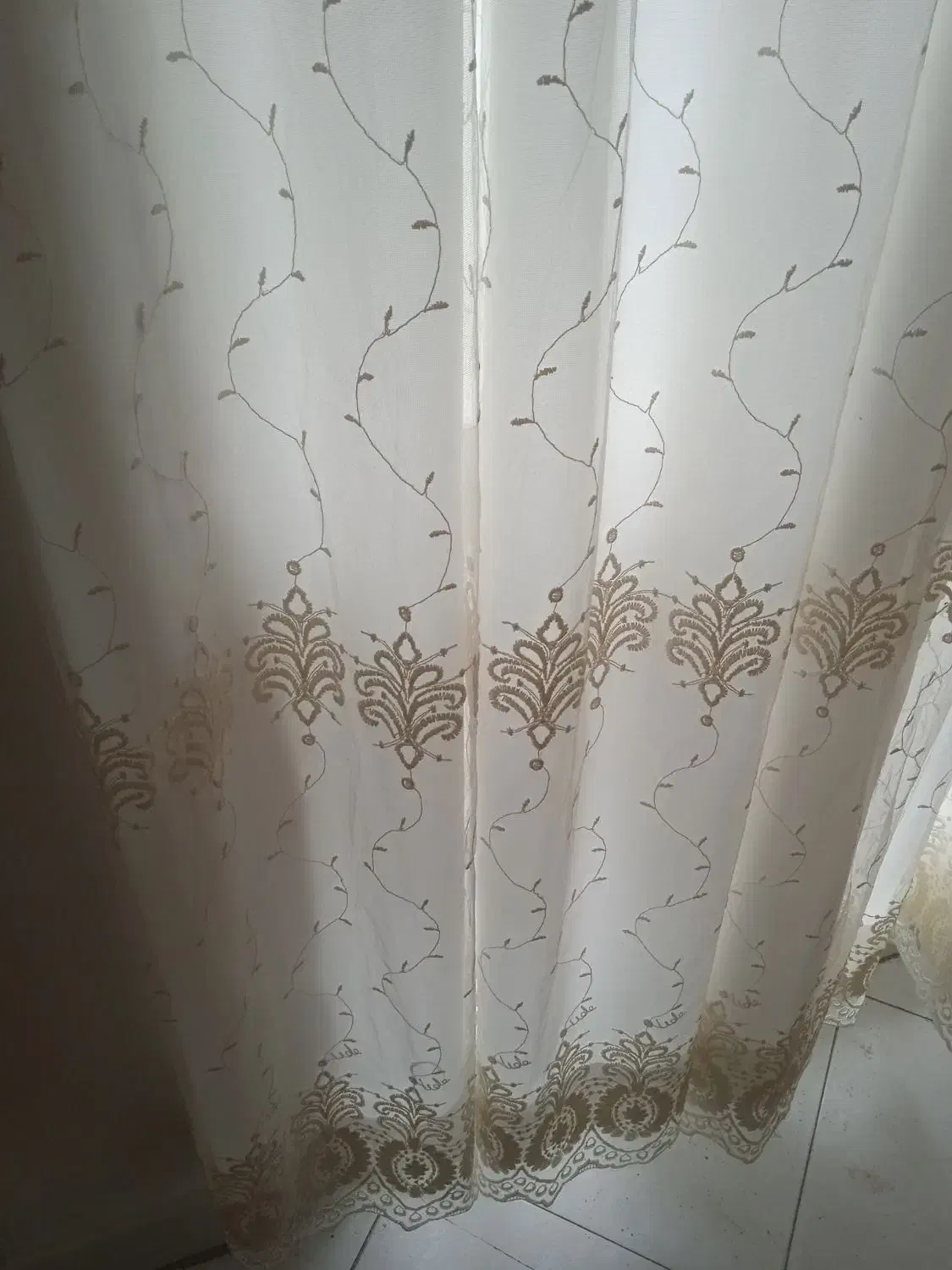 پرده پذیرایی|پرده، رانر، رومیزی|تهران, سید خندان (جلفا)|دیوار