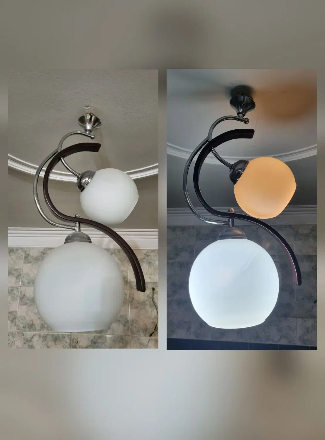 لوستر زیبا مناسب آشپزخانه|لوستر و چراغ آویز|همدان, |دیوار