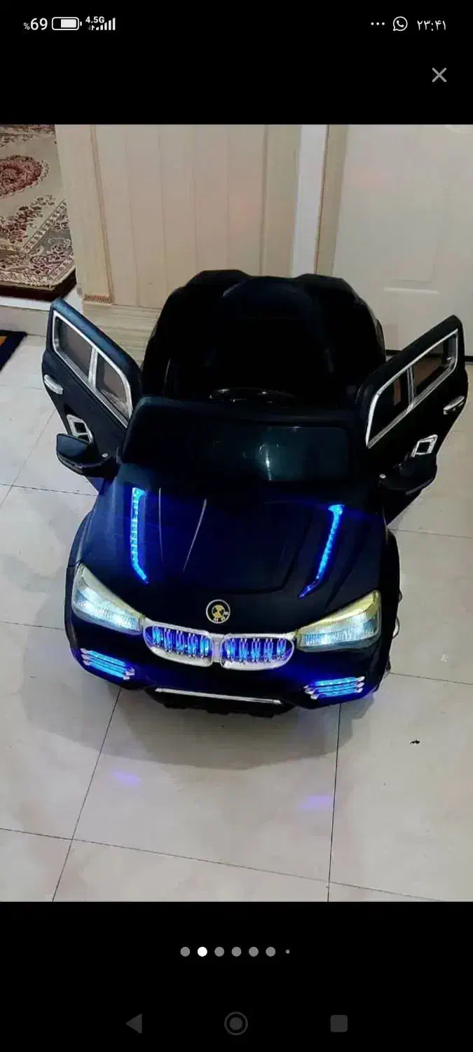 ماشین شارژی در حد نو موزیکال سالم|اسباب‌‌بازی|مشگین شهر, |دیوار