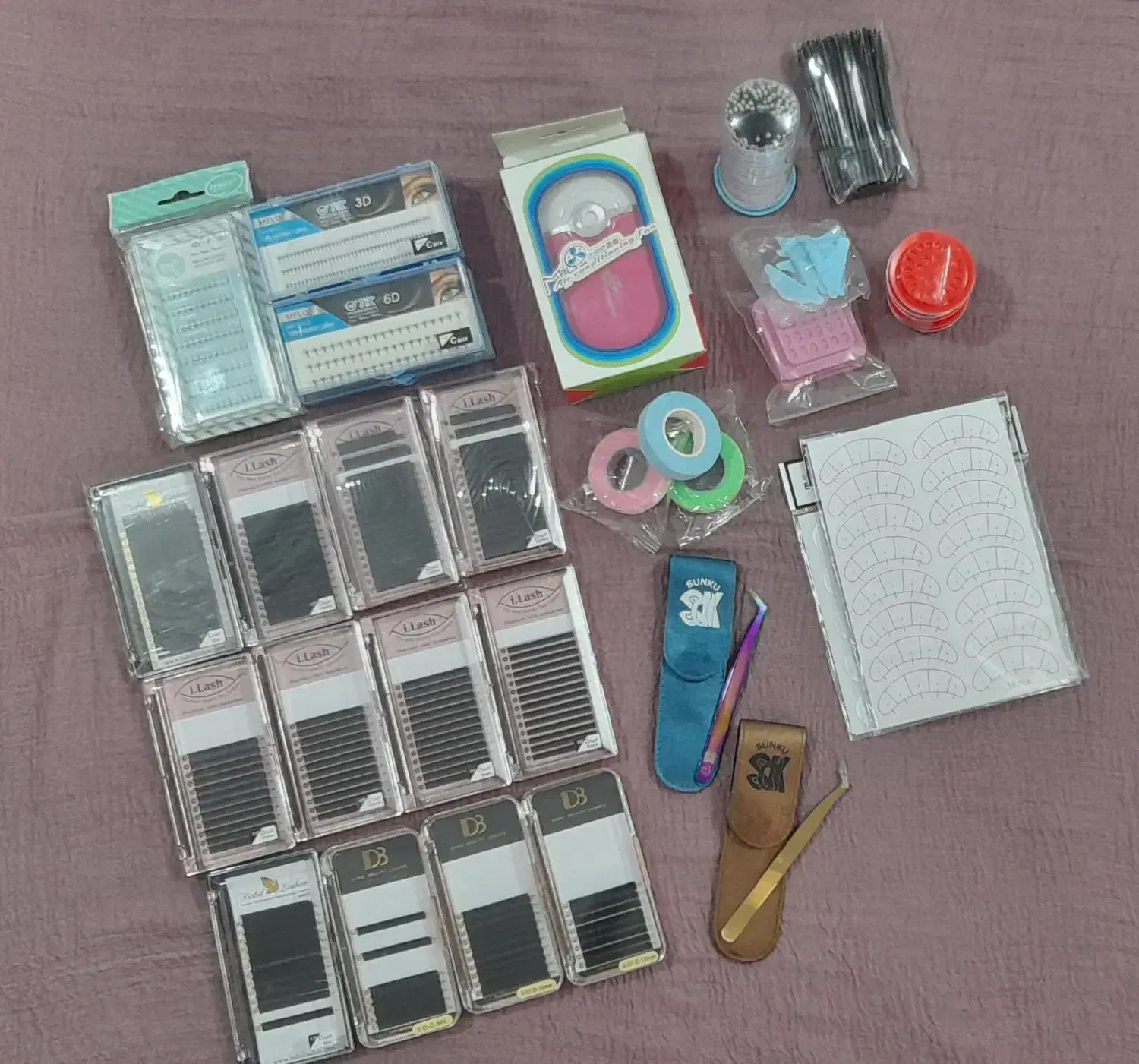 لوازم اکستنشن مژه|آرایشگاه و سالن‌های زیبایی|لاهیجان, کاروانسرابر|دیوار