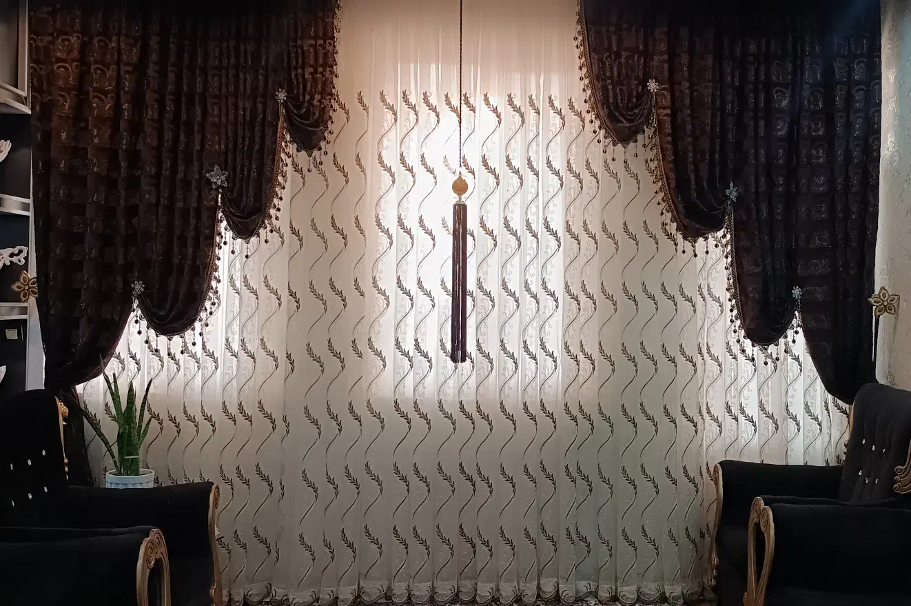 پرده زیبا نمادار|پرده، رانر، رومیزی|تاکستان, |دیوار