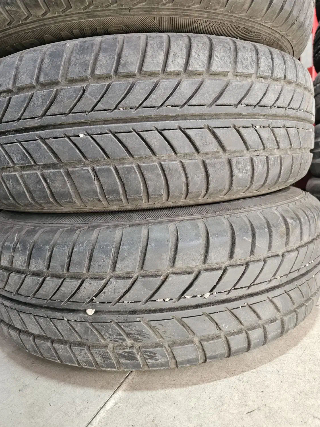 چهار حلقه رینگ ولاستیک ۱۸۵ ۶۵ ۱۵ یزد|قطعات یدکی و لوازم جانبی|کرج, باغستان|دیوار