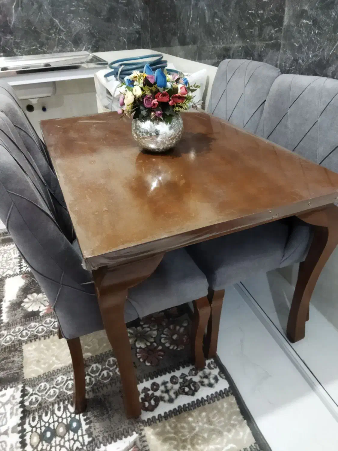 در حد نو|میز و صندلی غذاخوری|ابهر, |دیوار