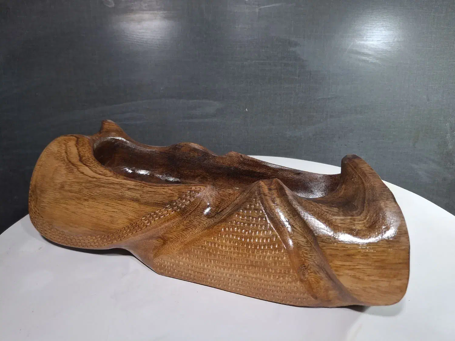 ظرف میوه خوری چوبی دست ساز|ظروف سرو و پذیرایی|بندرعباس, |دیوار