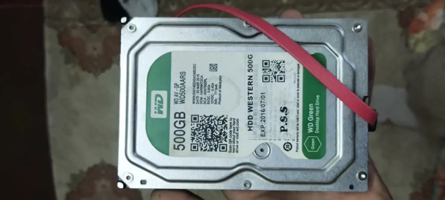 هارد ۵۰۰ گیگ|قطعات و لوازم جانبی رایانه|تبریز, |دیوار