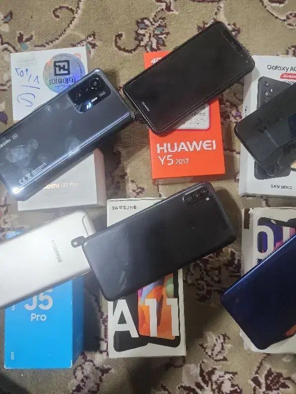 سامسونگ a05sو Y52و۱۱tproوj5proوa11وa10|موبایل|قزوین, |دیوار