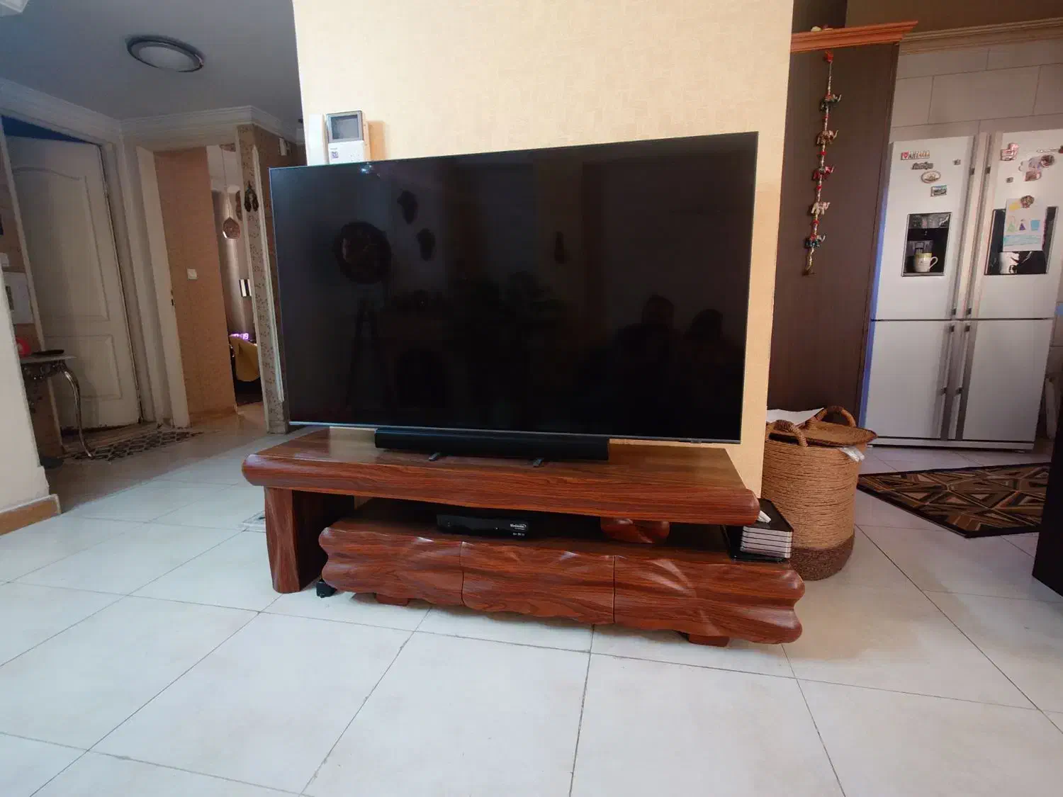 تلویزیون سامسونگ 65 اینچ پنل شکسته|تلویزیون و پروژکتور|تهران, فدک|دیوار