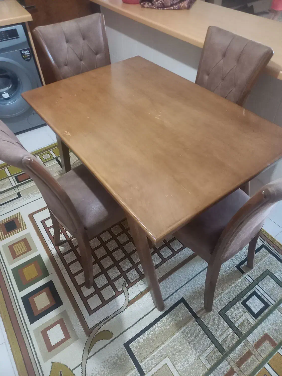 میز و صندلی غذاخوری ۴ نفره|میز و صندلی غذاخوری|رضوانشهر, |دیوار